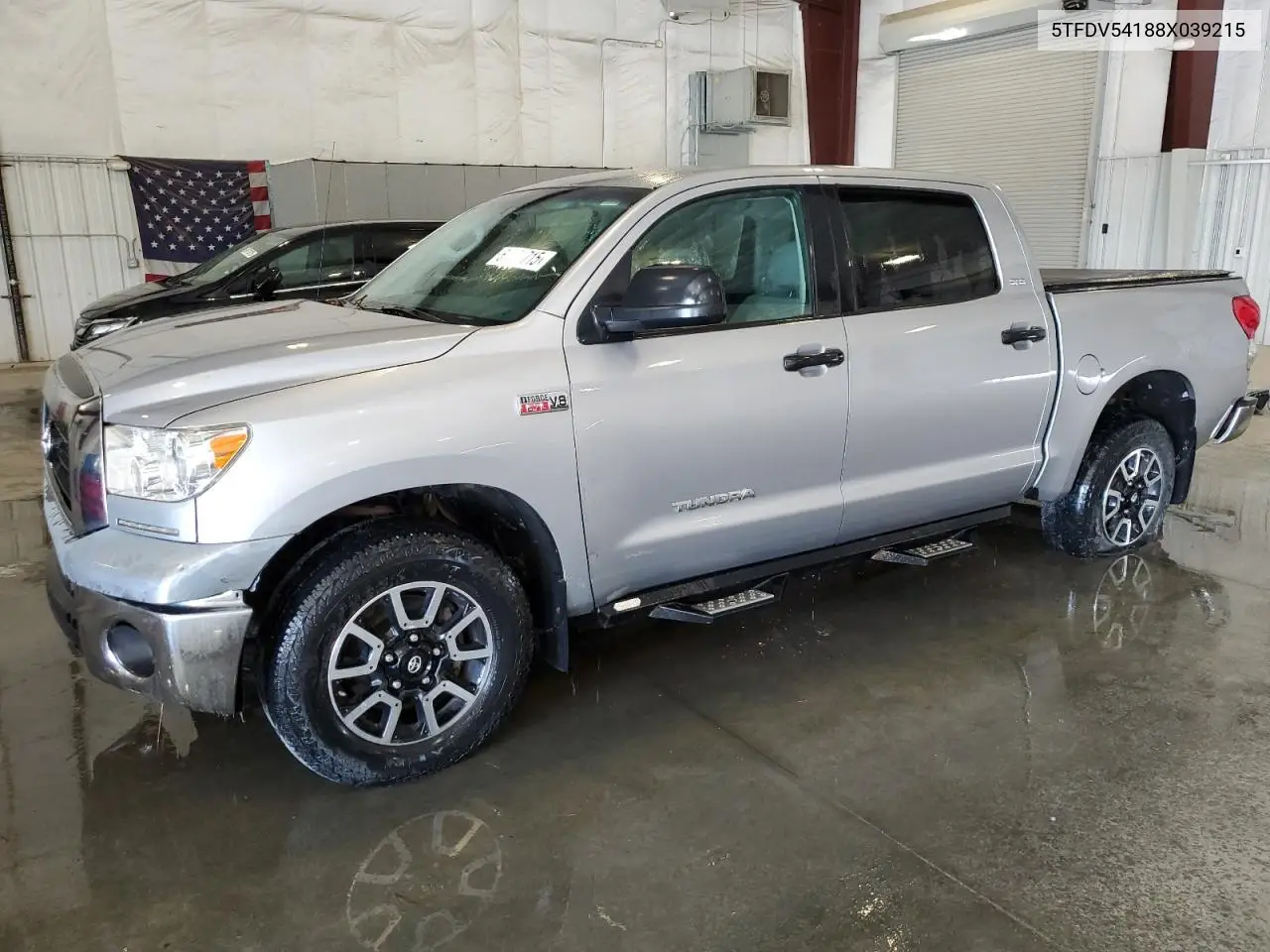 2008 Toyota Tundra Crewmax VIN: 5TFDV54188X039215 Lot: 63021715