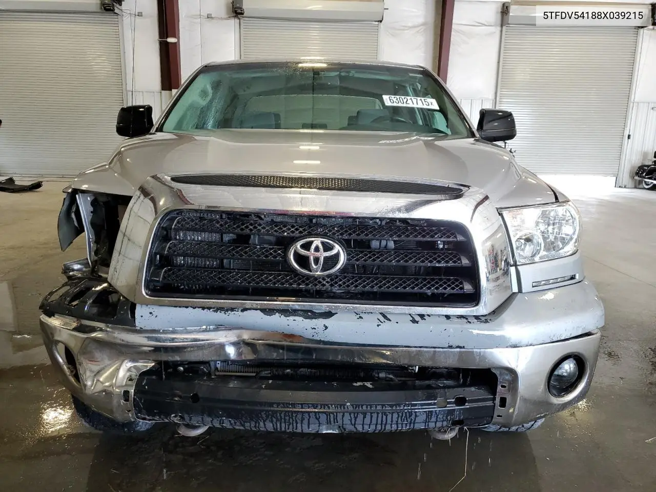 2008 Toyota Tundra Crewmax VIN: 5TFDV54188X039215 Lot: 63021715