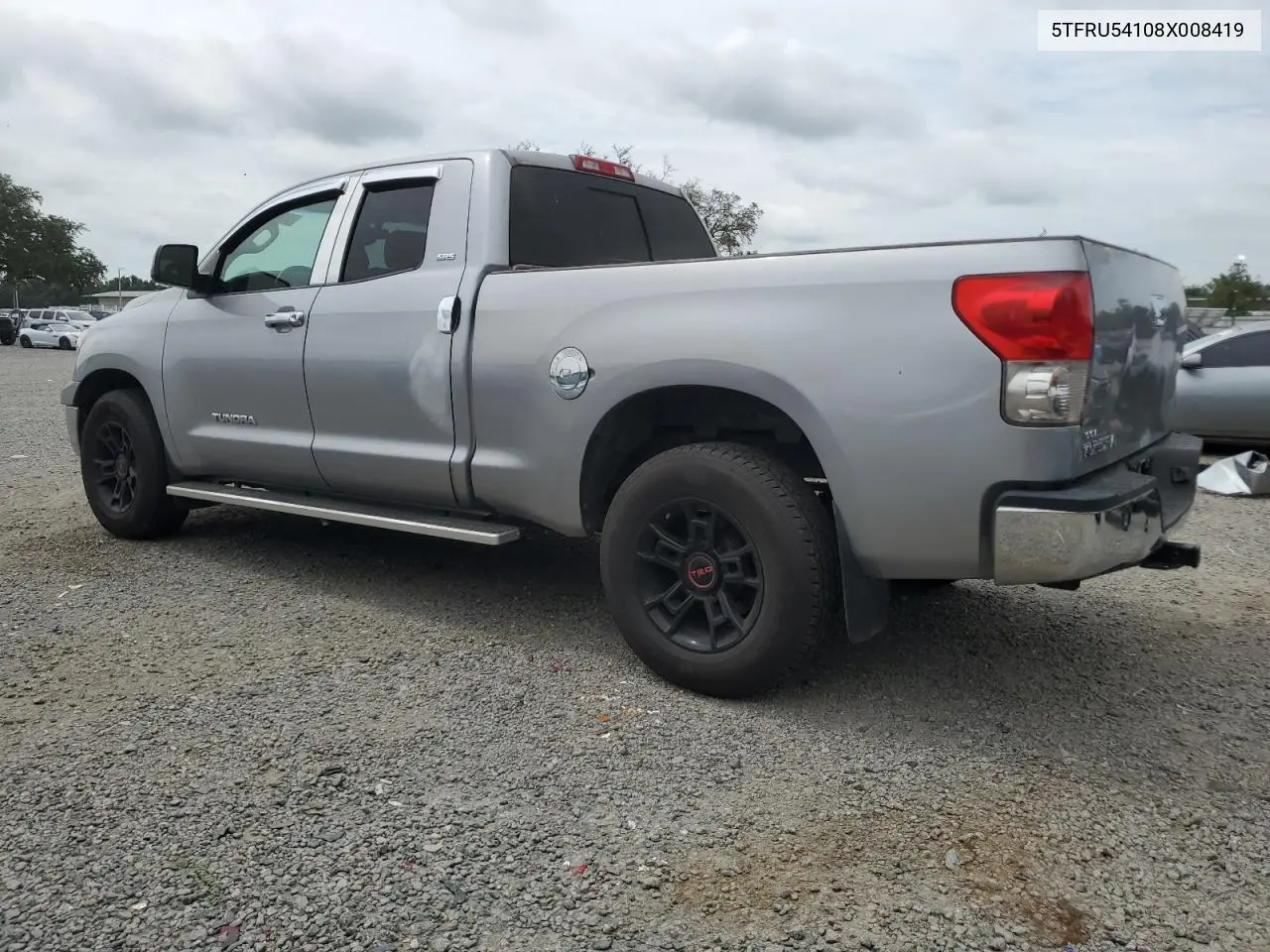 2008 Toyota Tundra Double Cab VIN: 5TFRU54108X008419 Lot: 63293785