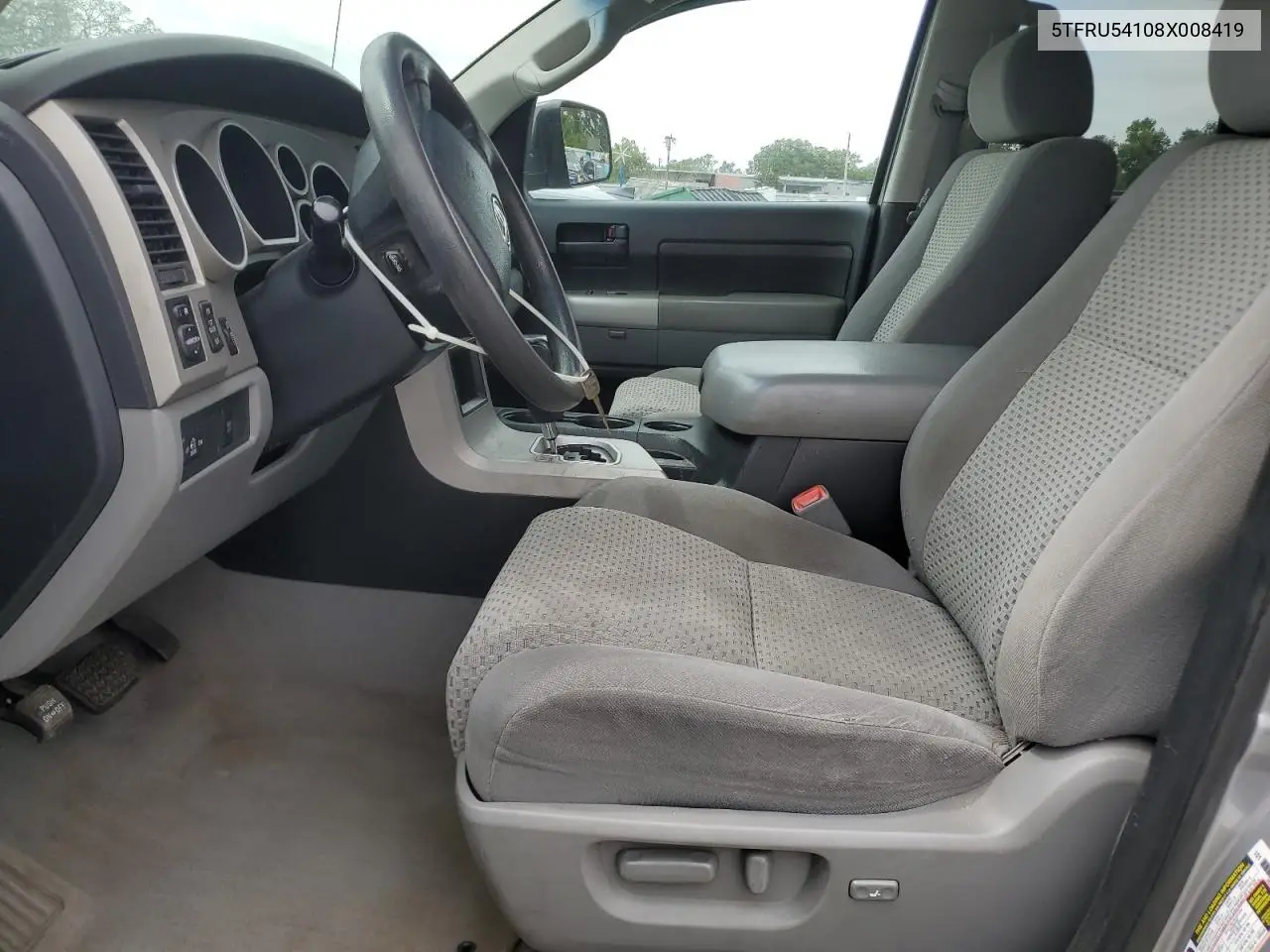 2008 Toyota Tundra Double Cab VIN: 5TFRU54108X008419 Lot: 63293785