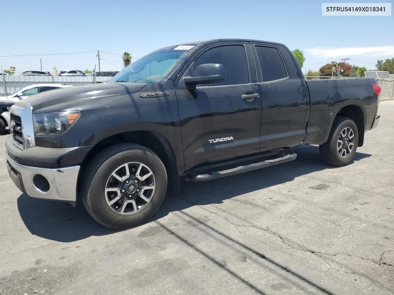 2009 Toyota Tundra Double Cab VIN: 5TFRU54149X018341 Lot: 63142625