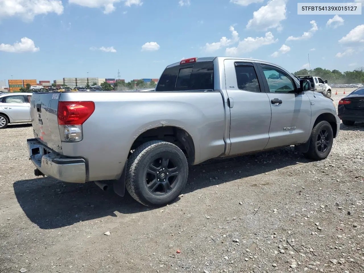 2009 Toyota Tundra Double Cab VIN: 5TFBT54139X015127 Lot: 63497825