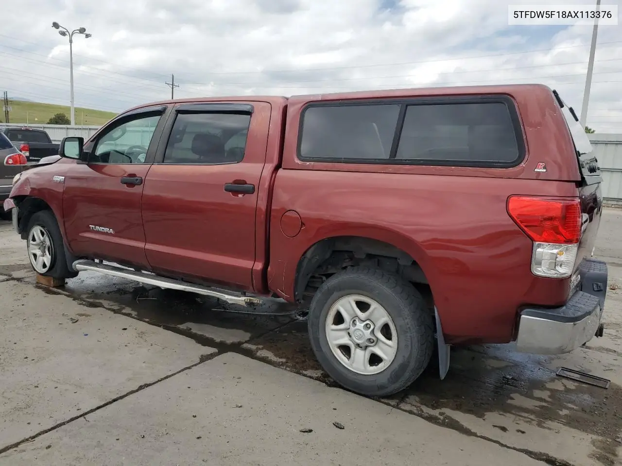 2010 Toyota Tundra Crewmax Sr5 VIN: 5TFDW5F18AX113376 Lot: 61678505