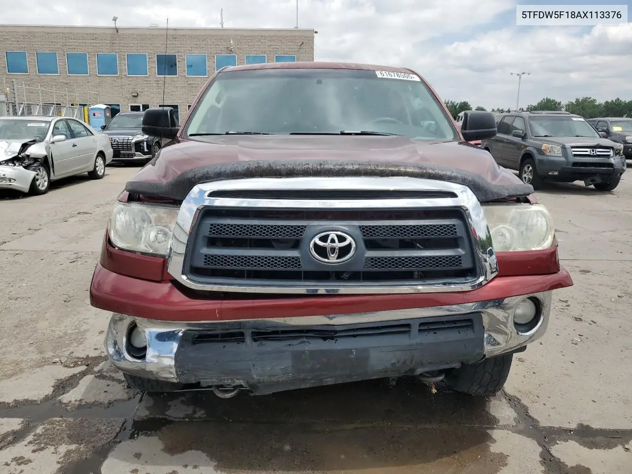 2010 Toyota Tundra Crewmax Sr5 VIN: 5TFDW5F18AX113376 Lot: 61678505