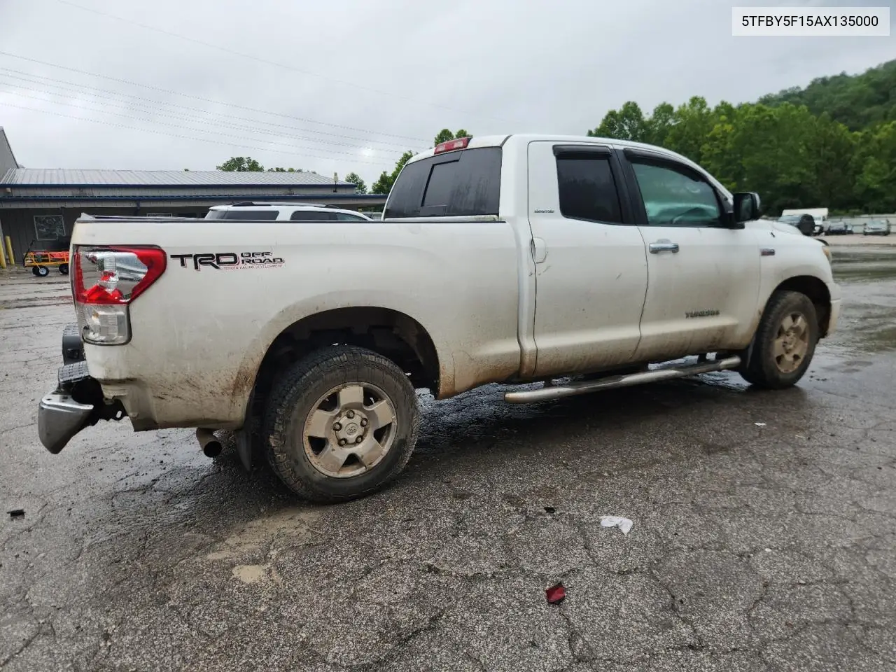 2010 Toyota Tundra Double Cab Limited VIN: 5TFBY5F15AX135000 Lot: 62285715