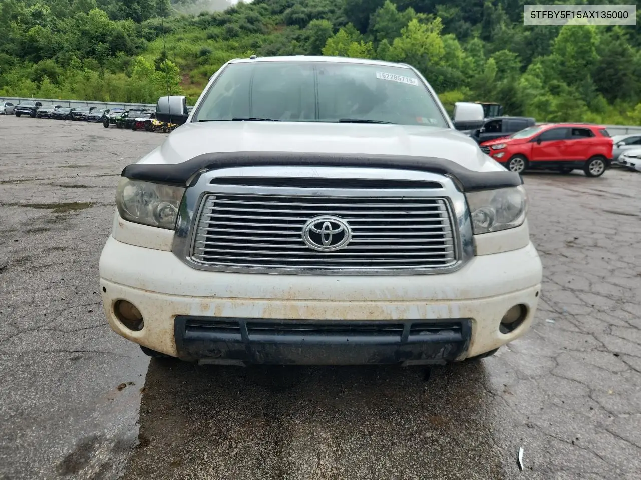 2010 Toyota Tundra Double Cab Limited VIN: 5TFBY5F15AX135000 Lot: 62285715