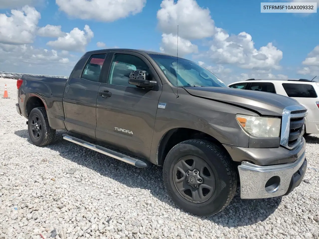 2010 Toyota Tundra Double Cab Sr5 VIN: 5TFRM5F10AX009332 Lot: 62581185