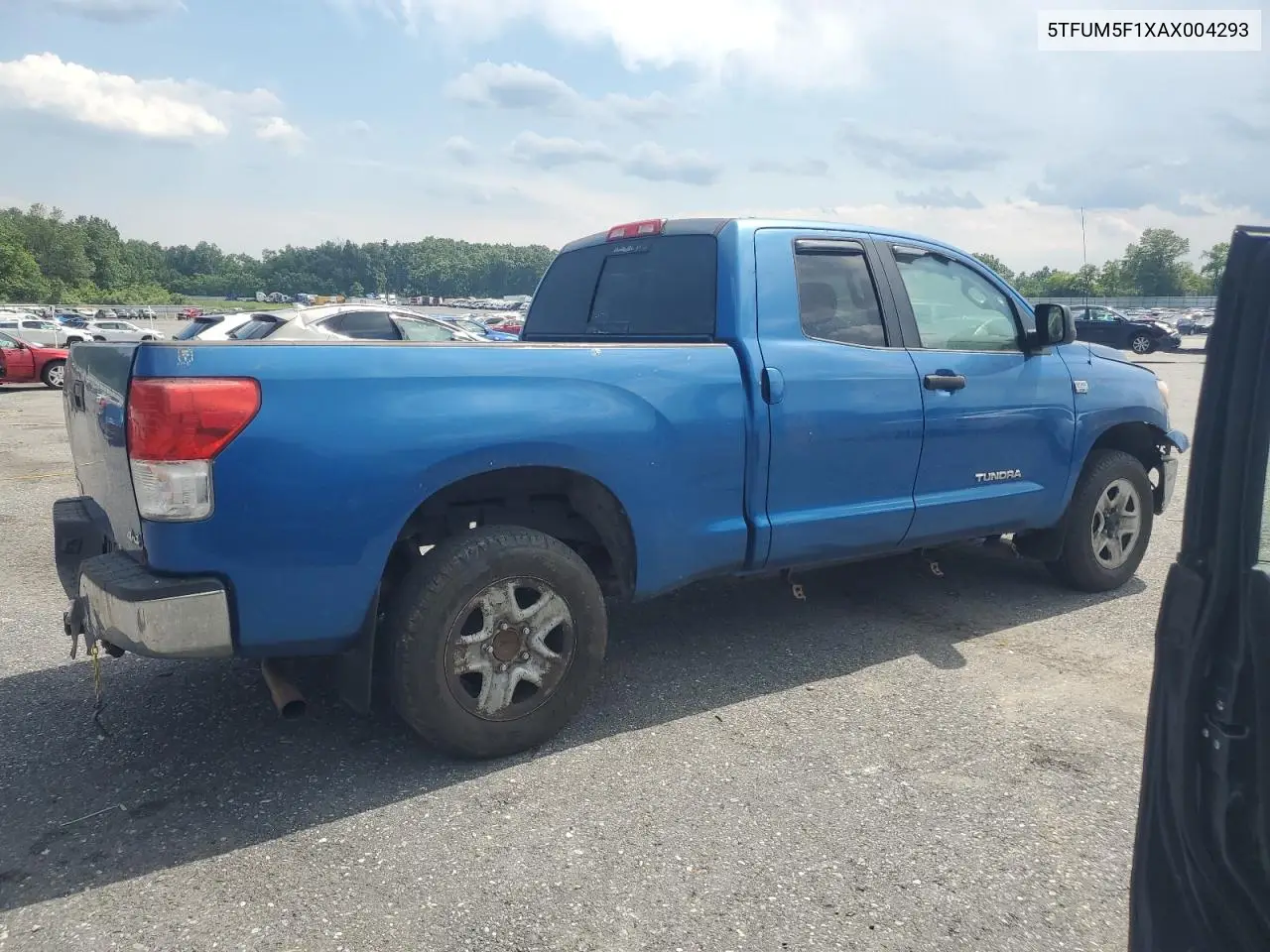 2010 Toyota Tundra Double Cab Sr5 VIN: 5TFUM5F1XAX004293 Lot: 62662925