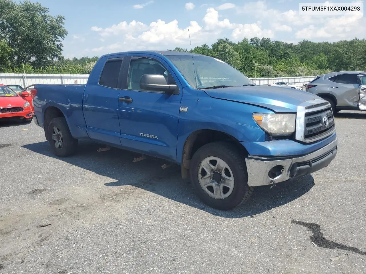 2010 Toyota Tundra Double Cab Sr5 VIN: 5TFUM5F1XAX004293 Lot: 62662925