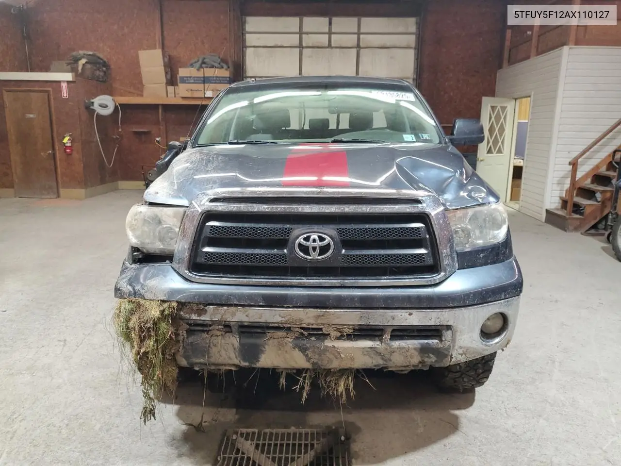 2010 Toyota Tundra Double Cab Sr5 VIN: 5TFUY5F12AX110127 Lot: 63135825