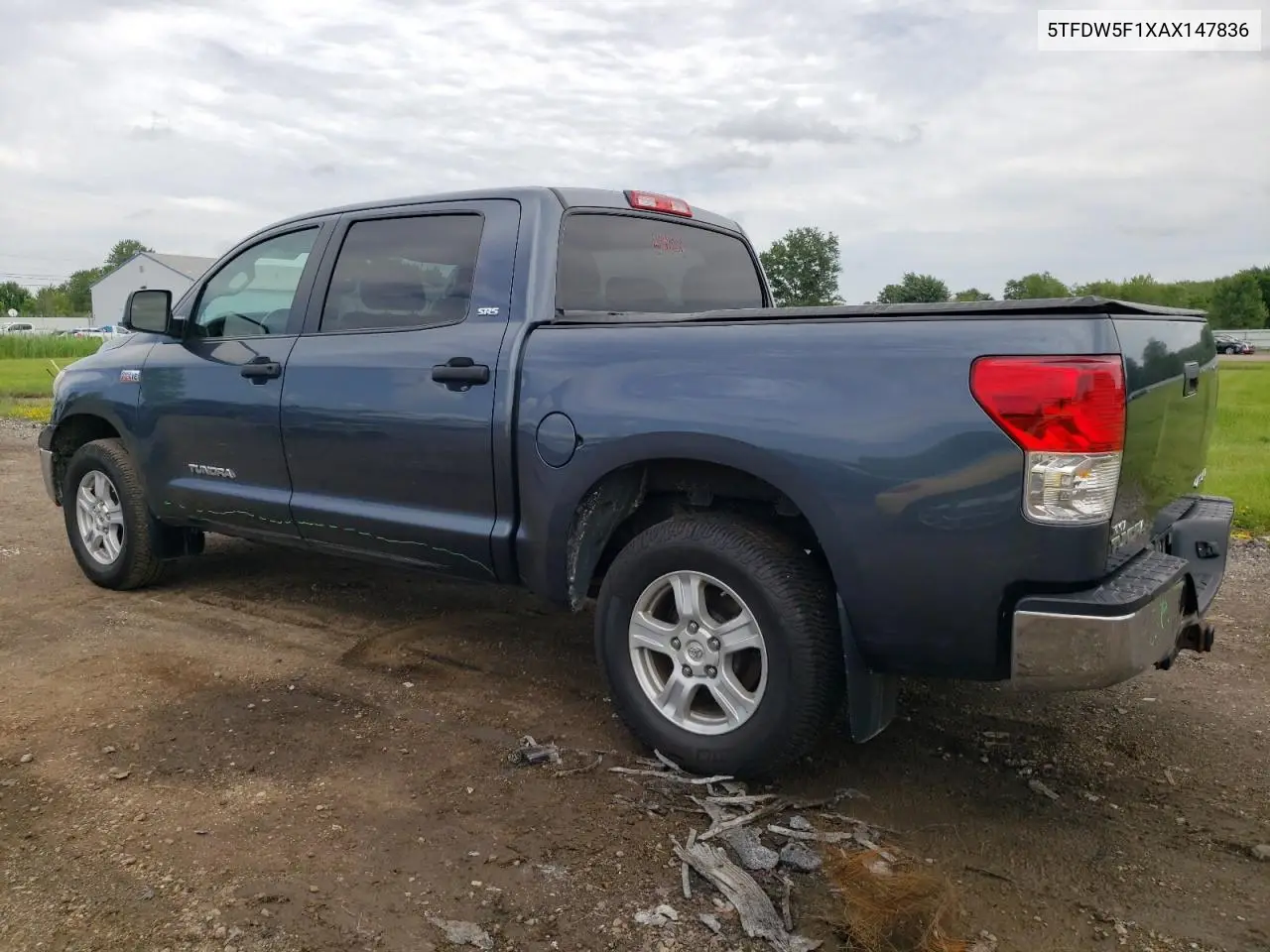 2010 Toyota Tundra Crewmax Sr5 VIN: 5TFDW5F1XAX147836 Lot: 63212605
