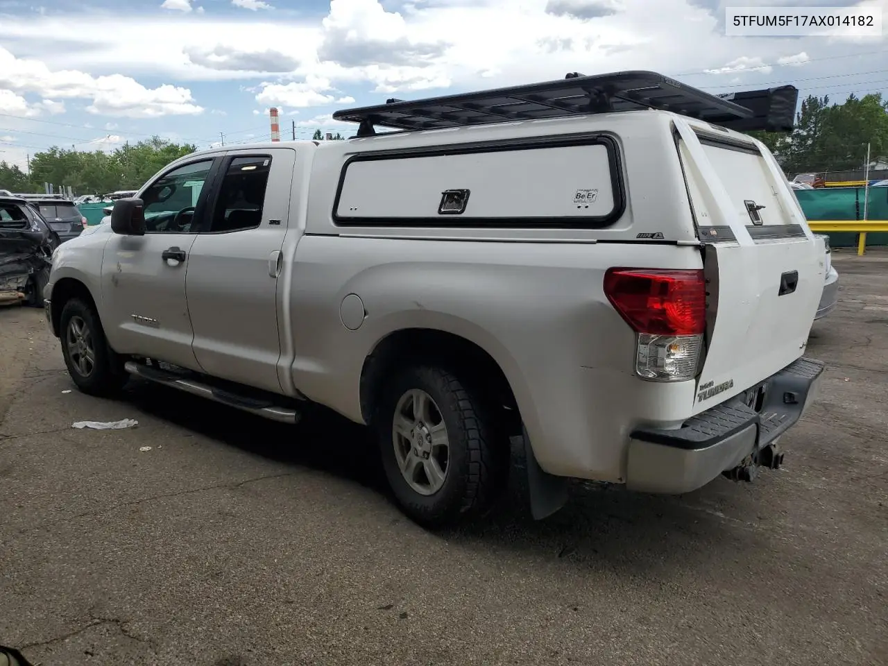 2010 Toyota Tundra Double Cab Sr5 VIN: 5TFUM5F17AX014182 Lot: 63399305