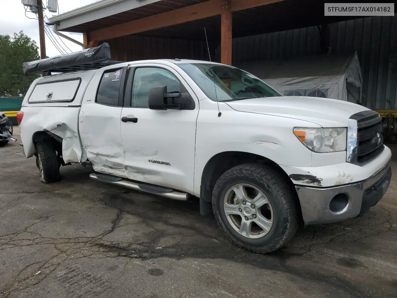 2010 Toyota Tundra Double Cab Sr5 VIN: 5TFUM5F17AX014182 Lot: 63399305