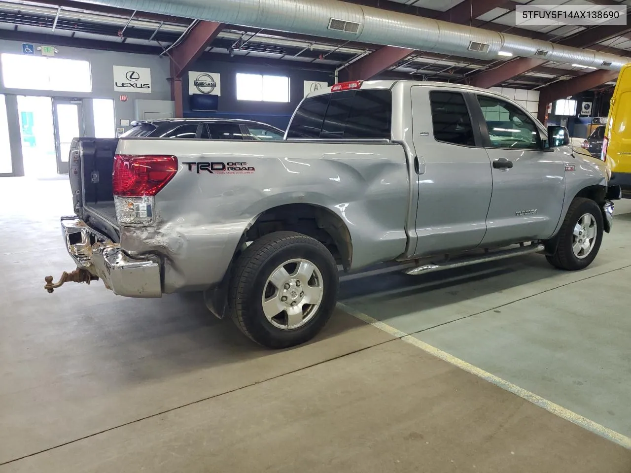 2010 Toyota Tundra Double Cab Sr5 VIN: 5TFUY5F14AX138690 Lot: 70699574