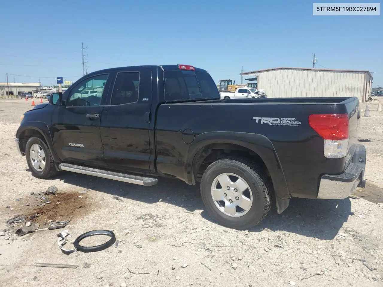 2011 Toyota Tundra Double Cab Sr5 VIN: 5TFRM5F19BX027894 Lot: 52193985