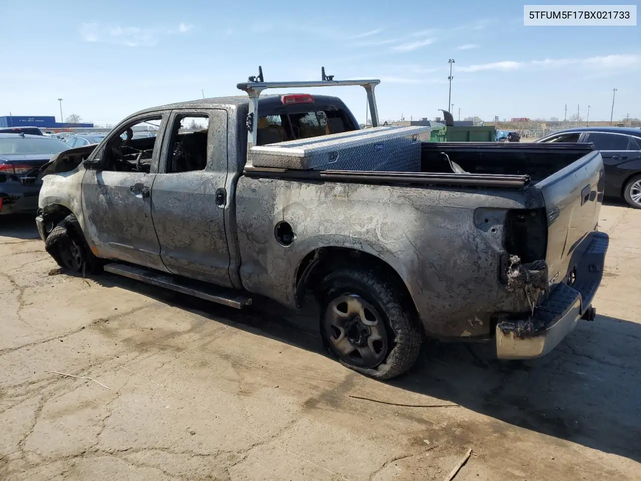 2011 Toyota Tundra Double Cab Sr5 VIN: 5TFUM5F17BX021733 Lot: 54074845