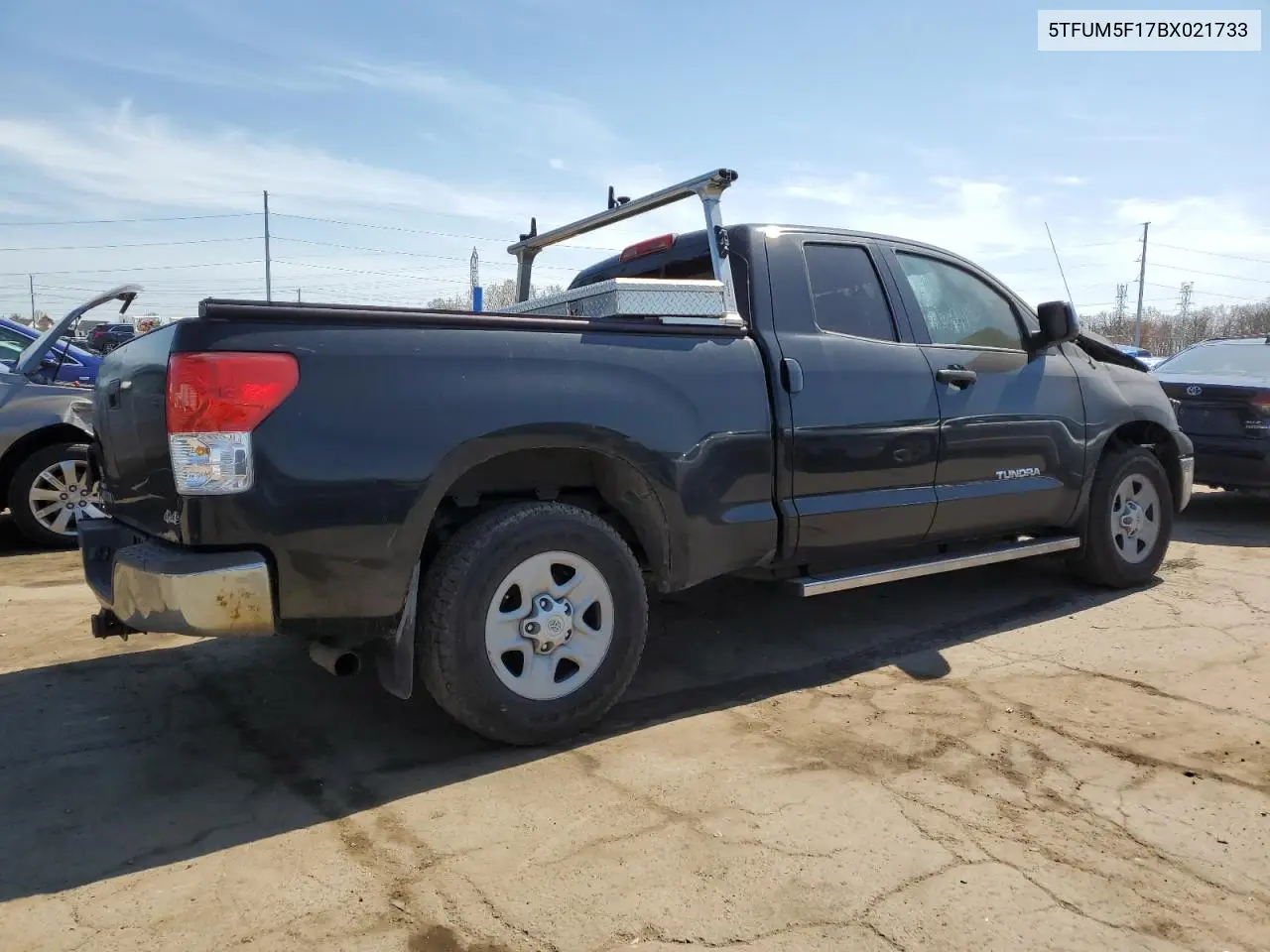 2011 Toyota Tundra Double Cab Sr5 VIN: 5TFUM5F17BX021733 Lot: 54074845