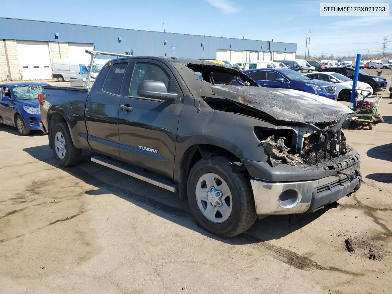 2011 Toyota Tundra Double Cab Sr5 VIN: 5TFUM5F17BX021733 Lot: 54074845