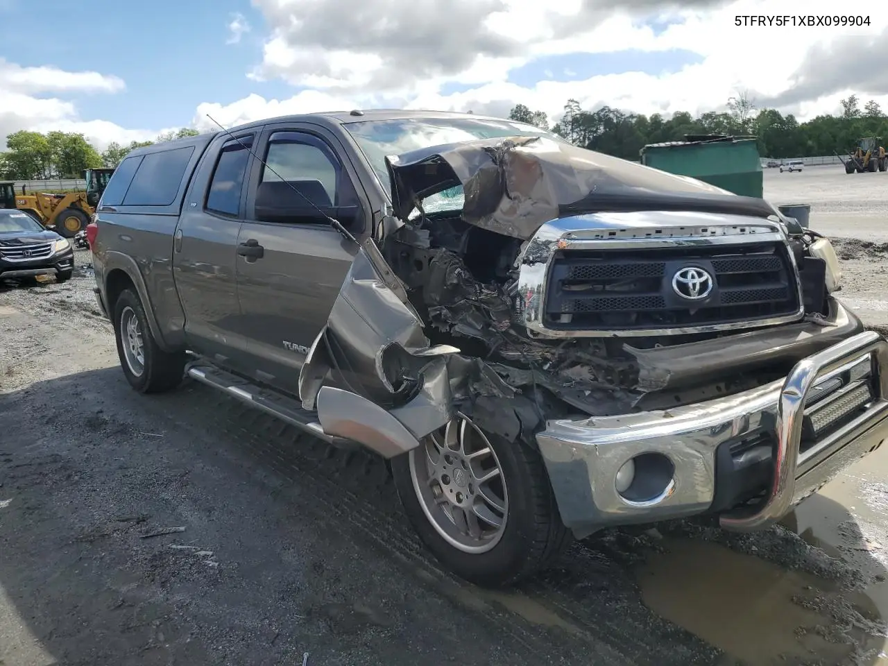 2011 Toyota Tundra Double Cab Sr5 VIN: 5TFRY5F1XBX099904 Lot: 56830275