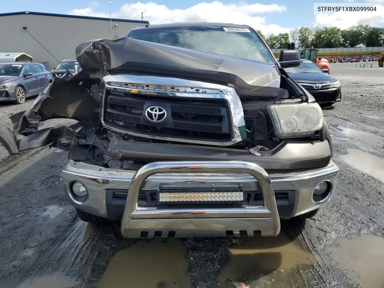 2011 Toyota Tundra Double Cab Sr5 VIN: 5TFRY5F1XBX099904 Lot: 56830275