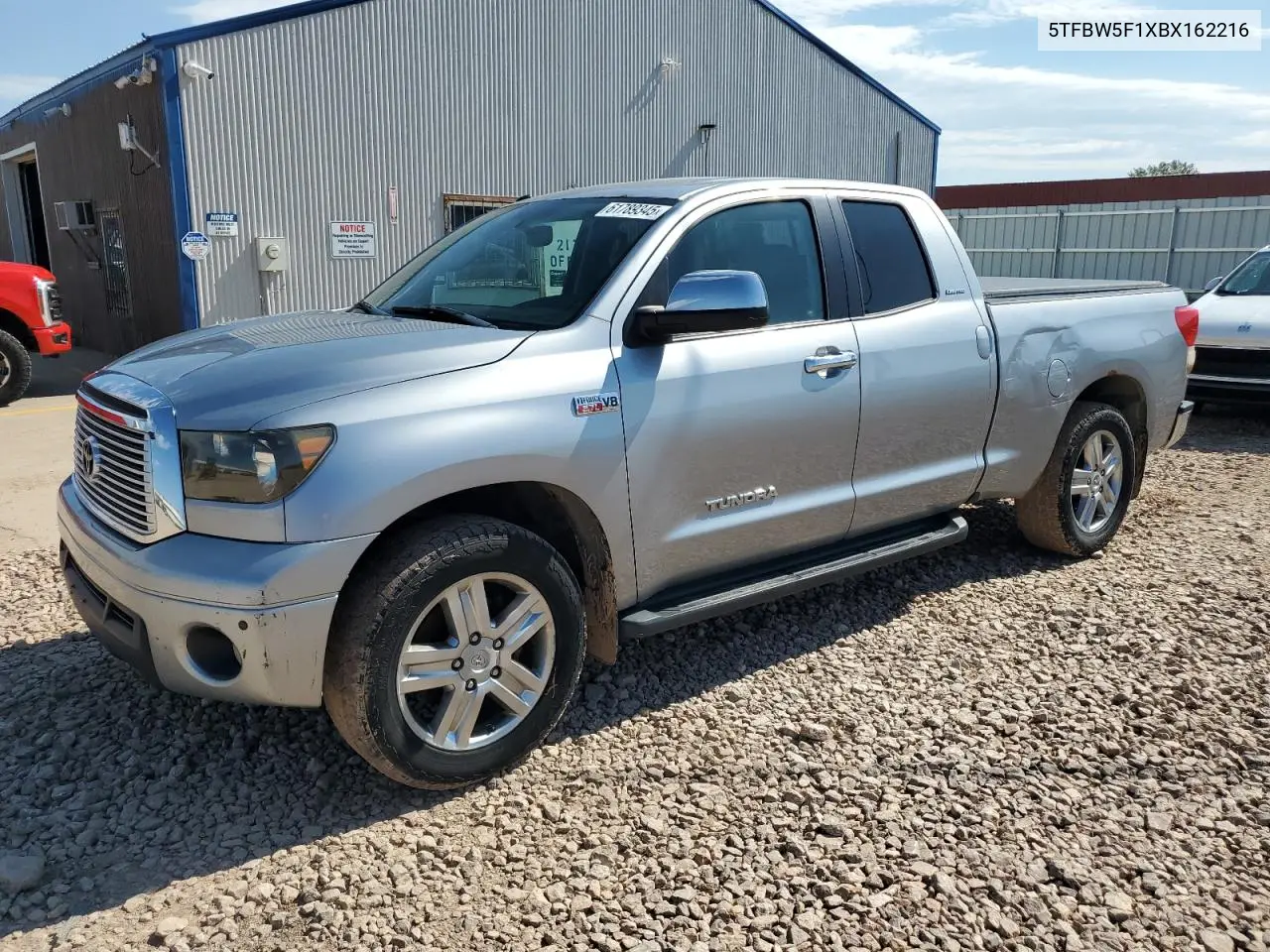 2011 Toyota Tundra Double Cab Limited VIN: 5TFBW5F1XBX162216 Lot: 61789345