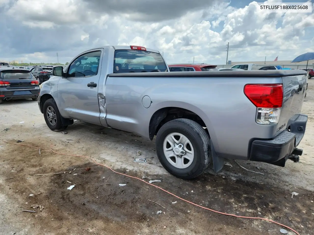 2011 Toyota Tundra VIN: 5TFLU5F18BX025608 Lot: 63189945