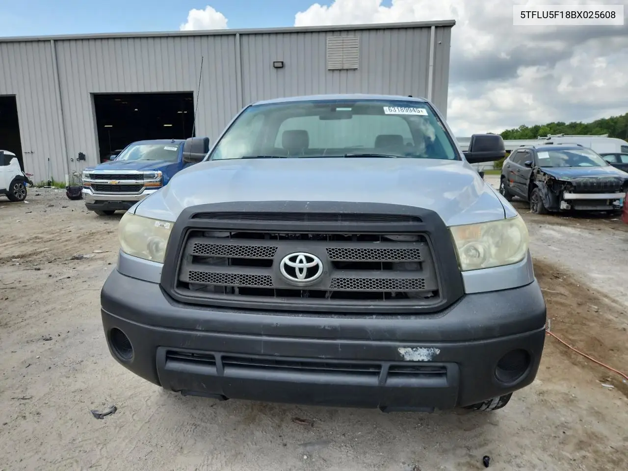 2011 Toyota Tundra VIN: 5TFLU5F18BX025608 Lot: 63189945