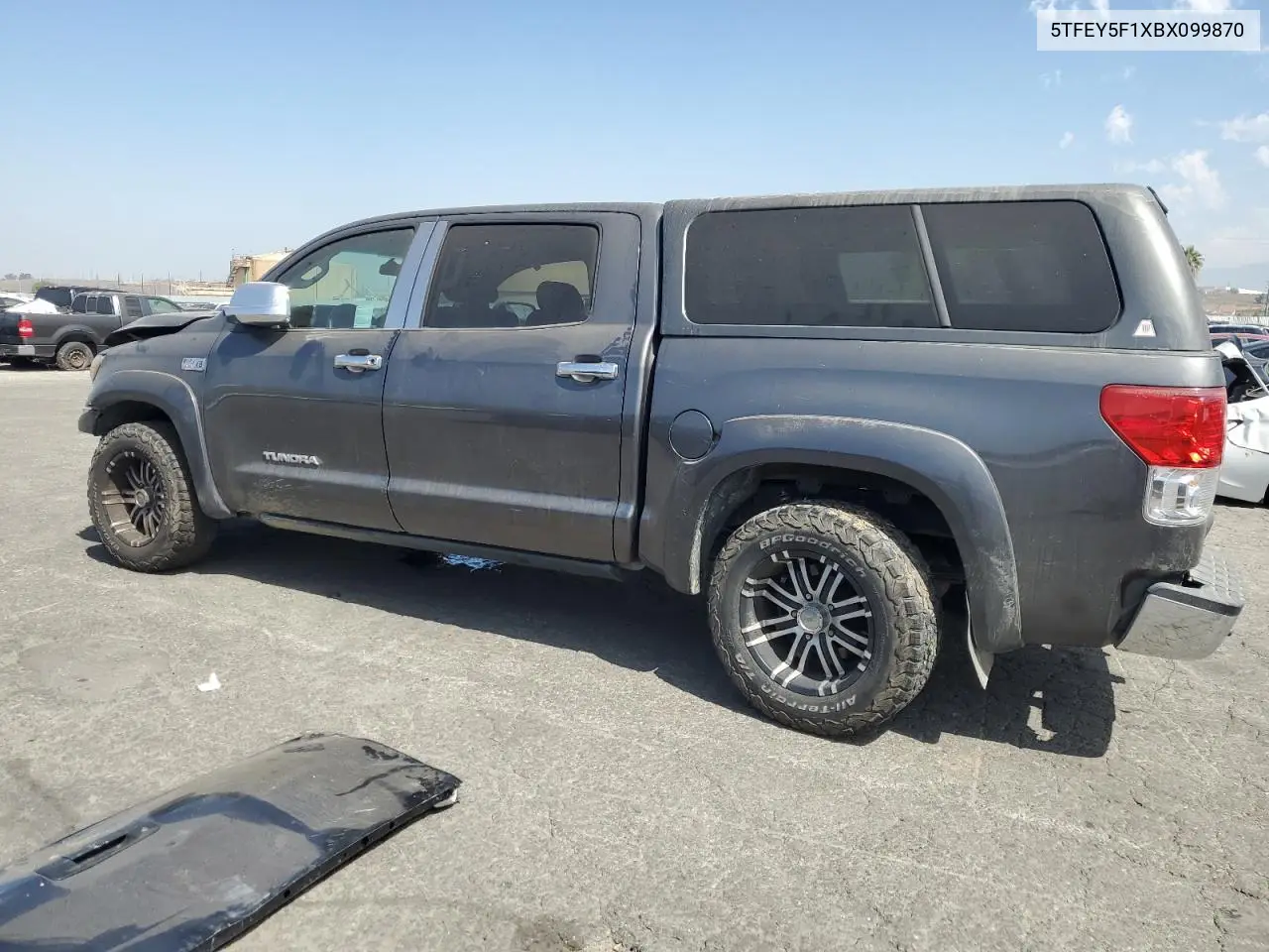 2011 Toyota Tundra Crewmax Sr5 VIN: 5TFEY5F1XBX099870 Lot: 63515635