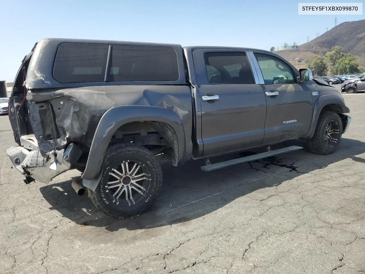 2011 Toyota Tundra Crewmax Sr5 VIN: 5TFEY5F1XBX099870 Lot: 63515635