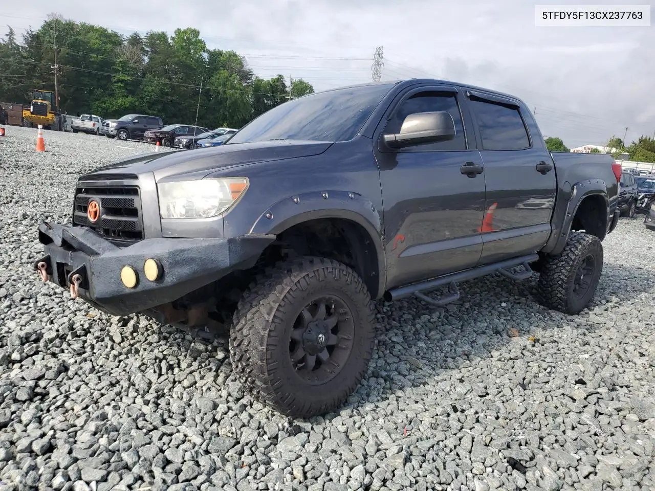 2012 Toyota Tundra Crewmax Sr5 VIN: 5TFDY5F13CX237763 Lot: 57169615