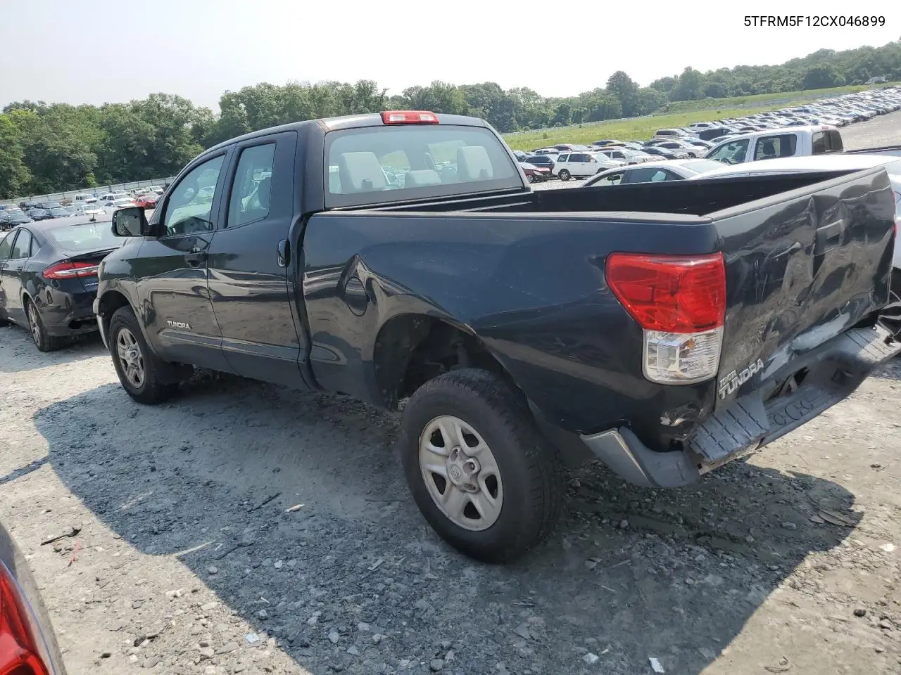 2012 Toyota Tundra Double Cab Sr5 VIN: 5TFRM5F12CX046899 Lot: 59266985