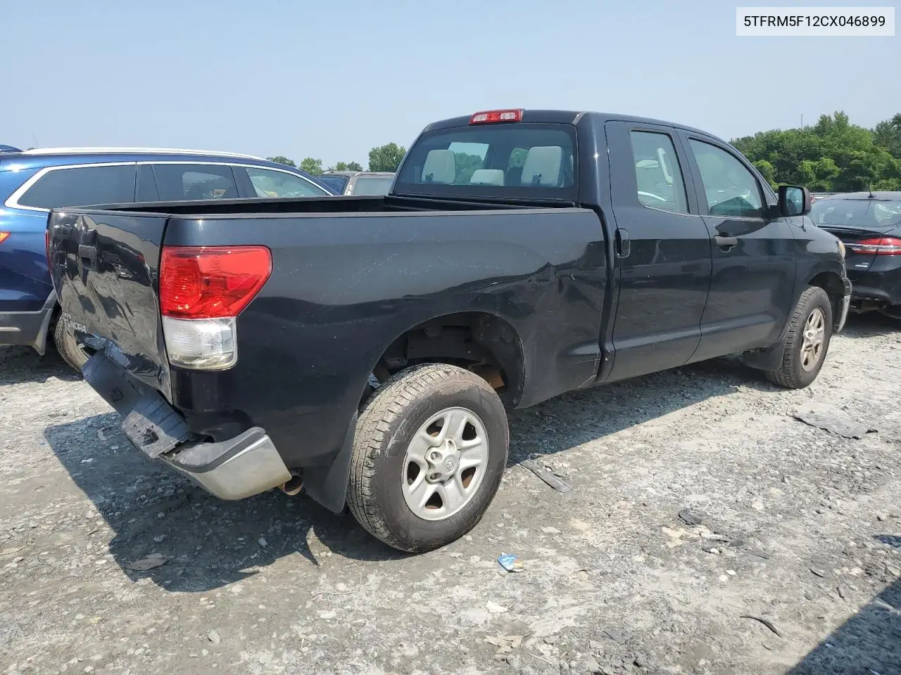 2012 Toyota Tundra Double Cab Sr5 VIN: 5TFRM5F12CX046899 Lot: 59266985