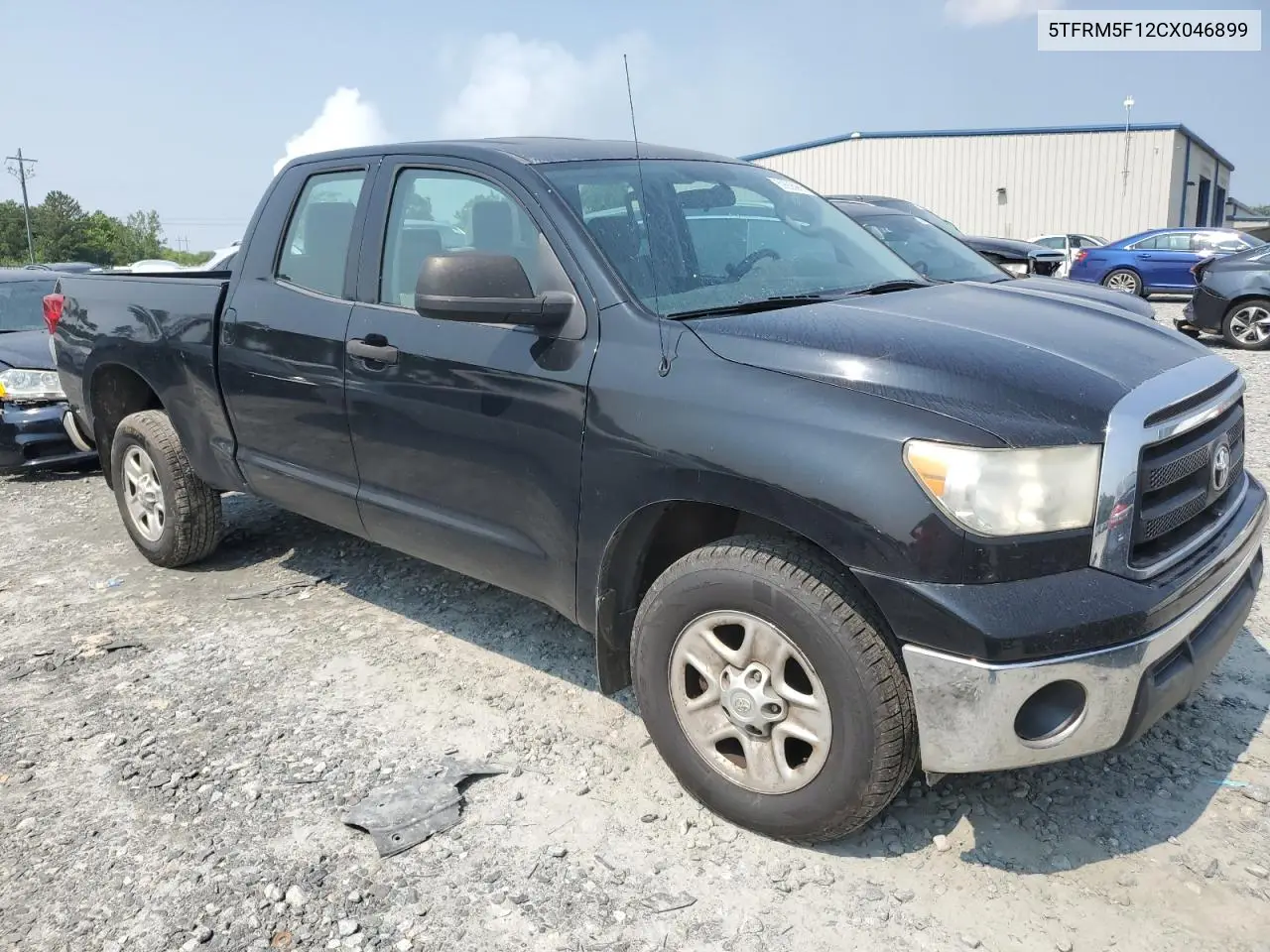2012 Toyota Tundra Double Cab Sr5 VIN: 5TFRM5F12CX046899 Lot: 59266985