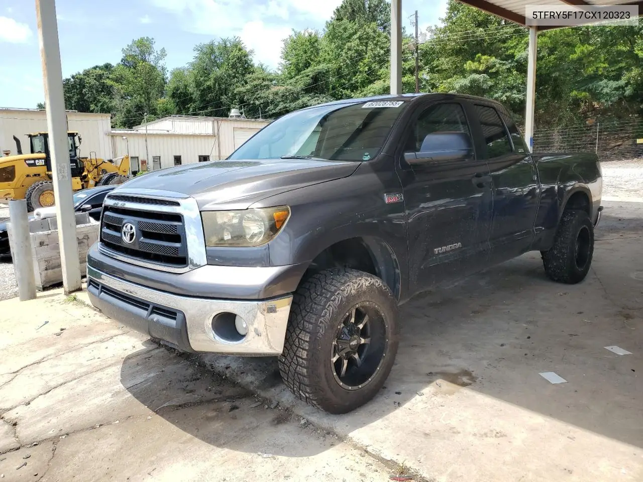2012 Toyota Tundra Double Cab Sr5 VIN: 5TFRY5F17CX120323 Lot: 62028755