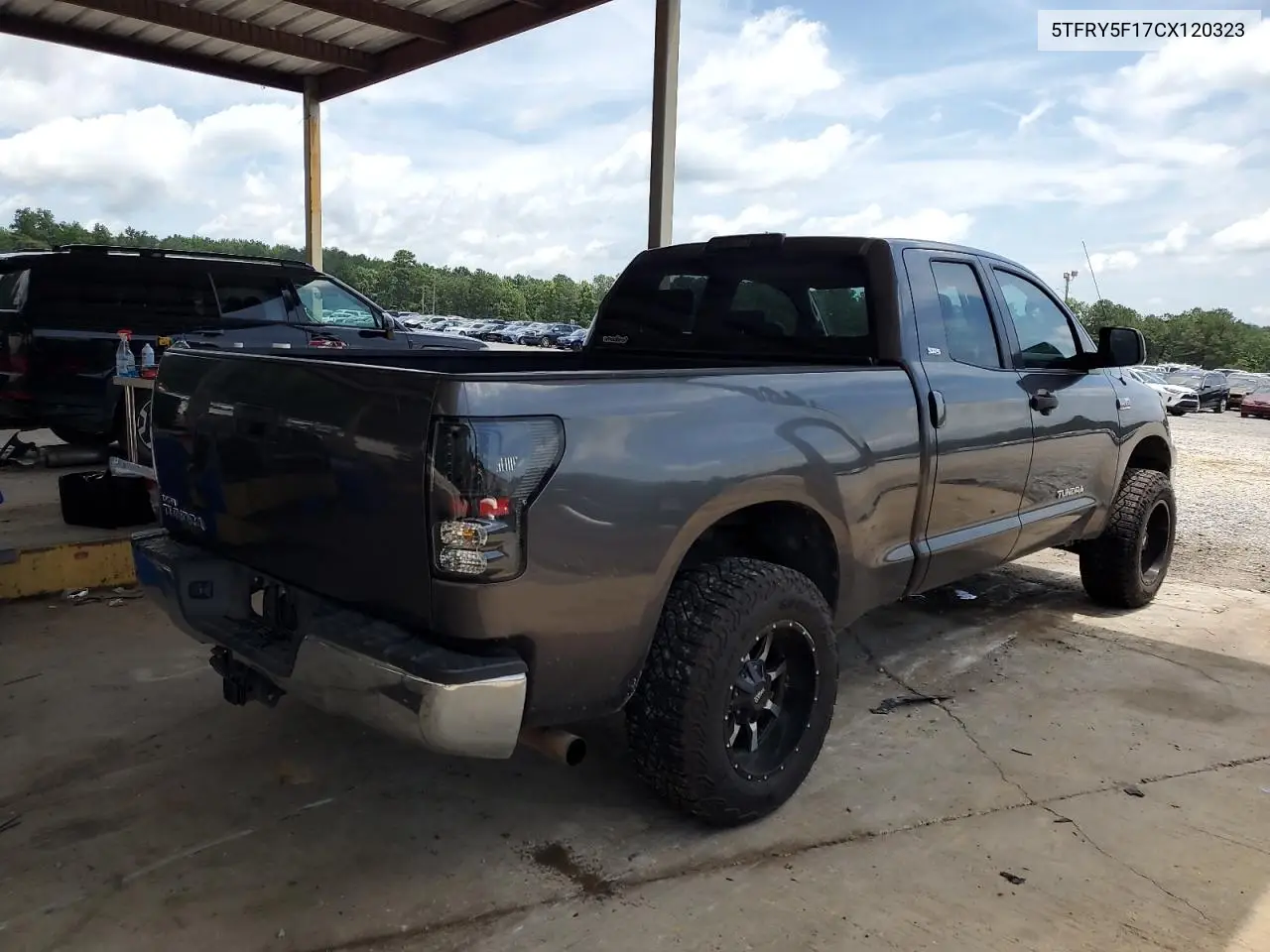 2012 Toyota Tundra Double Cab Sr5 VIN: 5TFRY5F17CX120323 Lot: 62028755