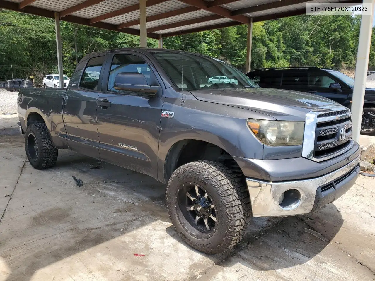 2012 Toyota Tundra Double Cab Sr5 VIN: 5TFRY5F17CX120323 Lot: 62028755