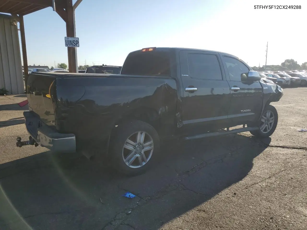 2012 Toyota Tundra Crewmax Limited VIN: 5TFHY5F12CX249288 Lot: 62748135