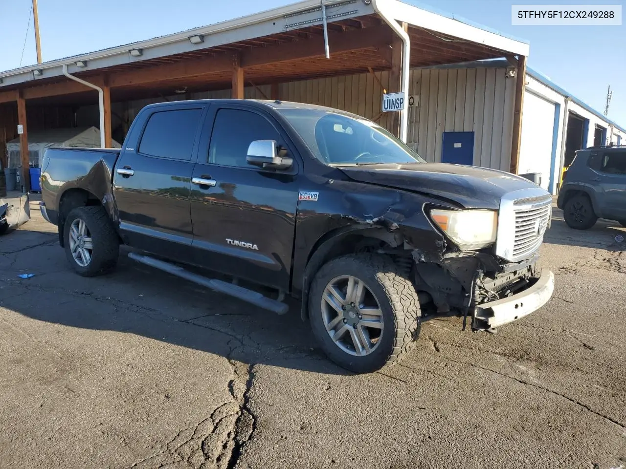 2012 Toyota Tundra Crewmax Limited VIN: 5TFHY5F12CX249288 Lot: 62748135