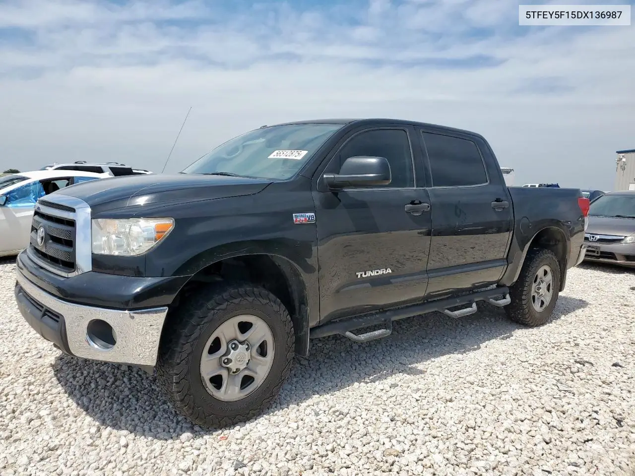 2013 Toyota Tundra Crewmax Sr5 VIN: 5TFEY5F15DX136987 Lot: 56512875