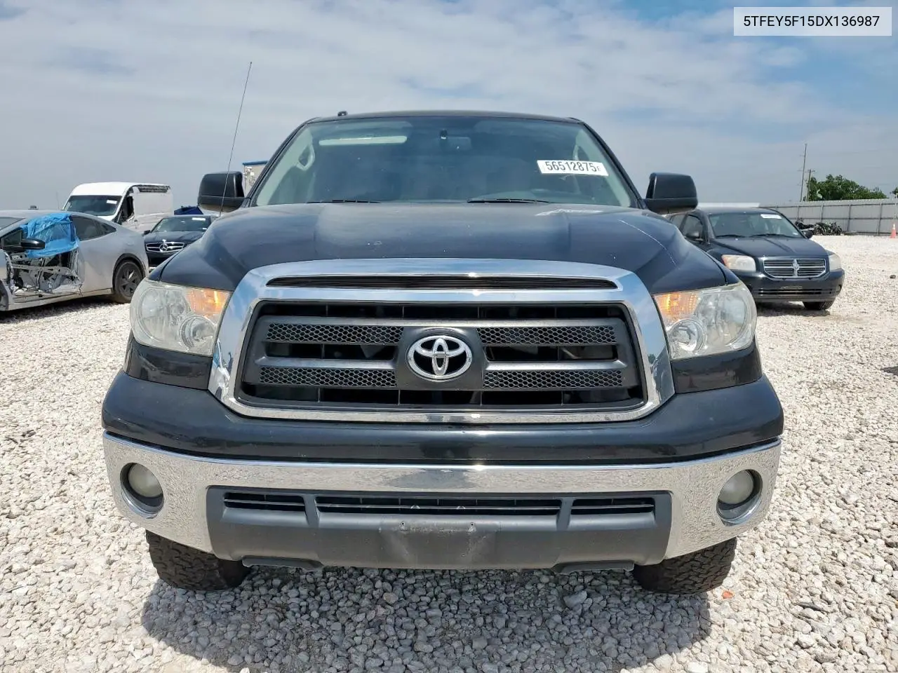 2013 Toyota Tundra Crewmax Sr5 VIN: 5TFEY5F15DX136987 Lot: 56512875