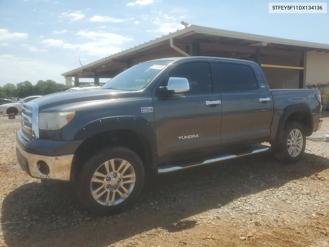2013 Toyota Tundra Crewmax Sr5 VIN: 5TFEY5F11DX134136 Lot: 57151245