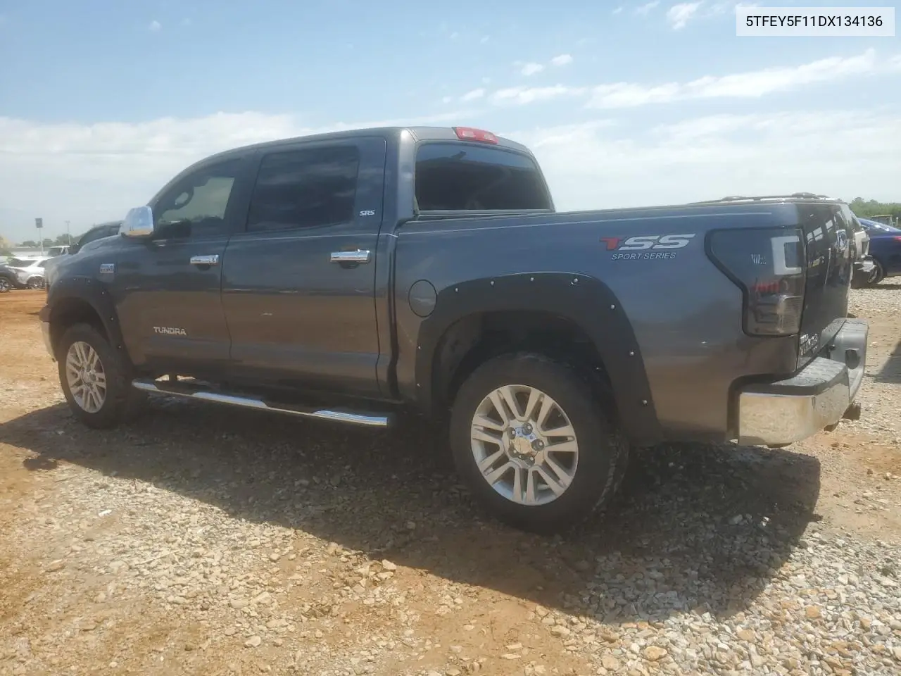 2013 Toyota Tundra Crewmax Sr5 VIN: 5TFEY5F11DX134136 Lot: 57151245