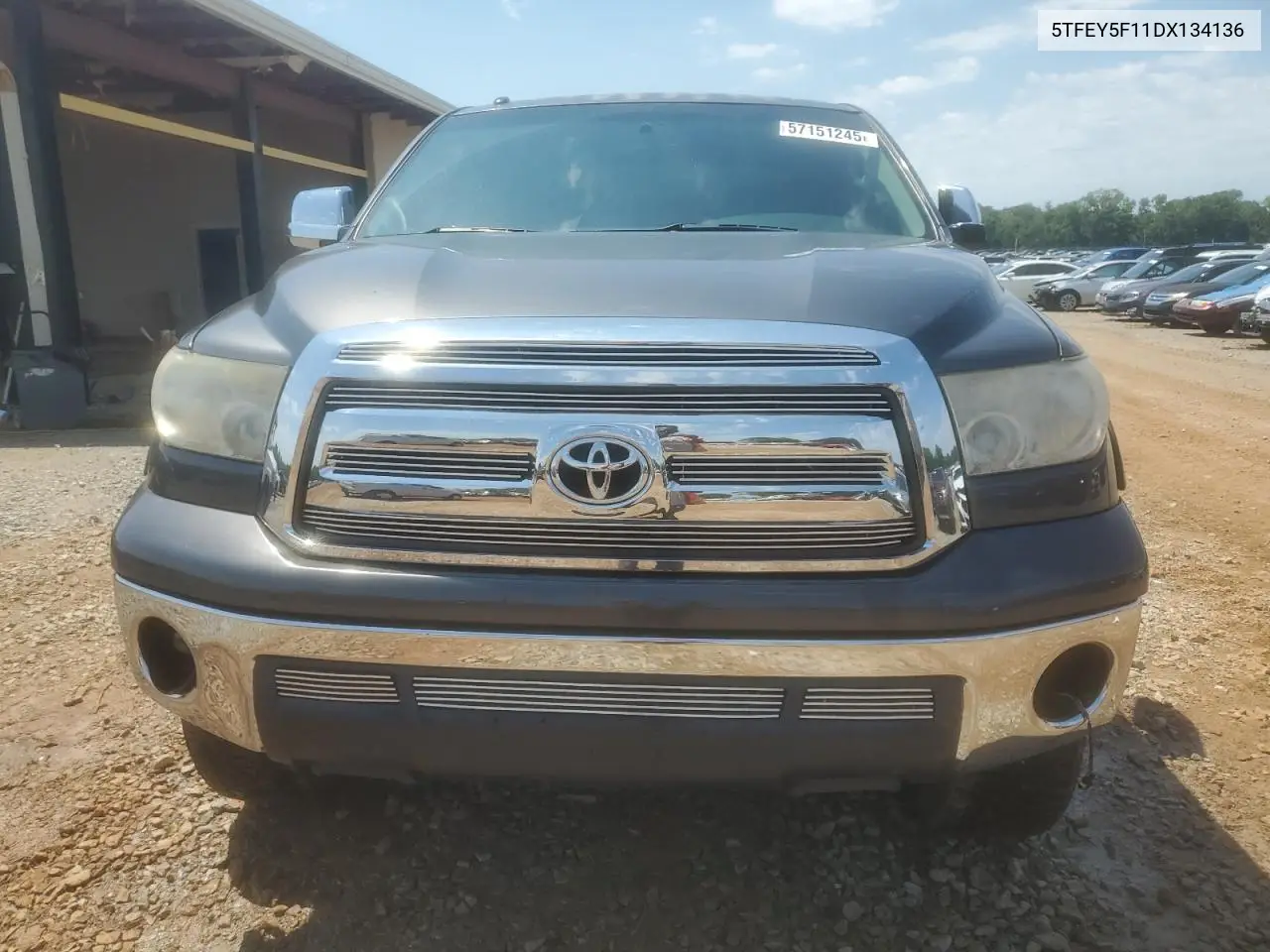2013 Toyota Tundra Crewmax Sr5 VIN: 5TFEY5F11DX134136 Lot: 57151245
