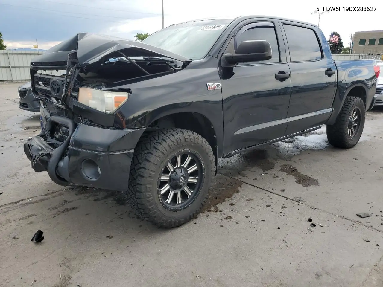 2013 Toyota Tundra Crewmax Sr5 VIN: 5TFDW5F19DX288627 Lot: 60751825
