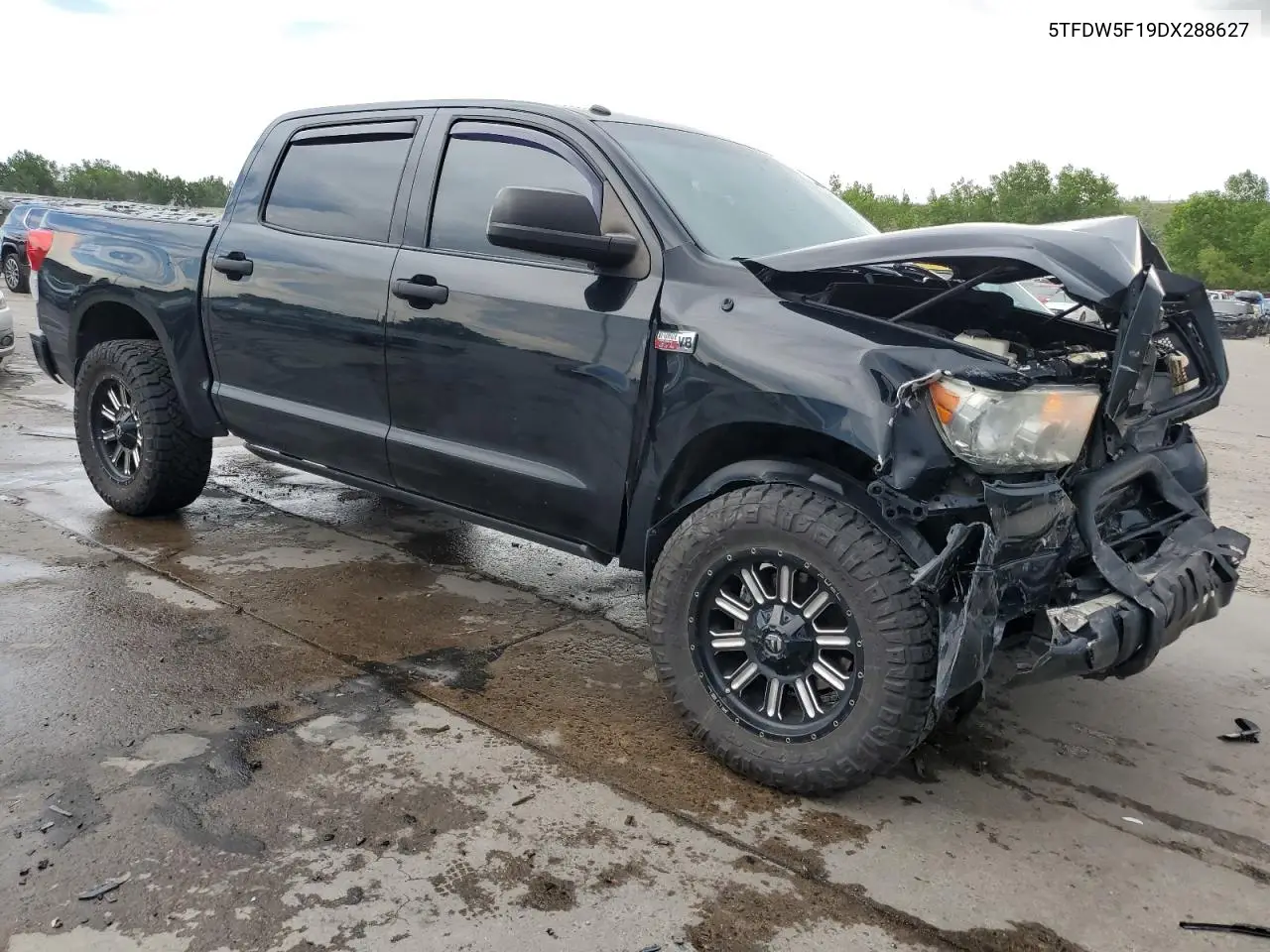 2013 Toyota Tundra Crewmax Sr5 VIN: 5TFDW5F19DX288627 Lot: 60751825