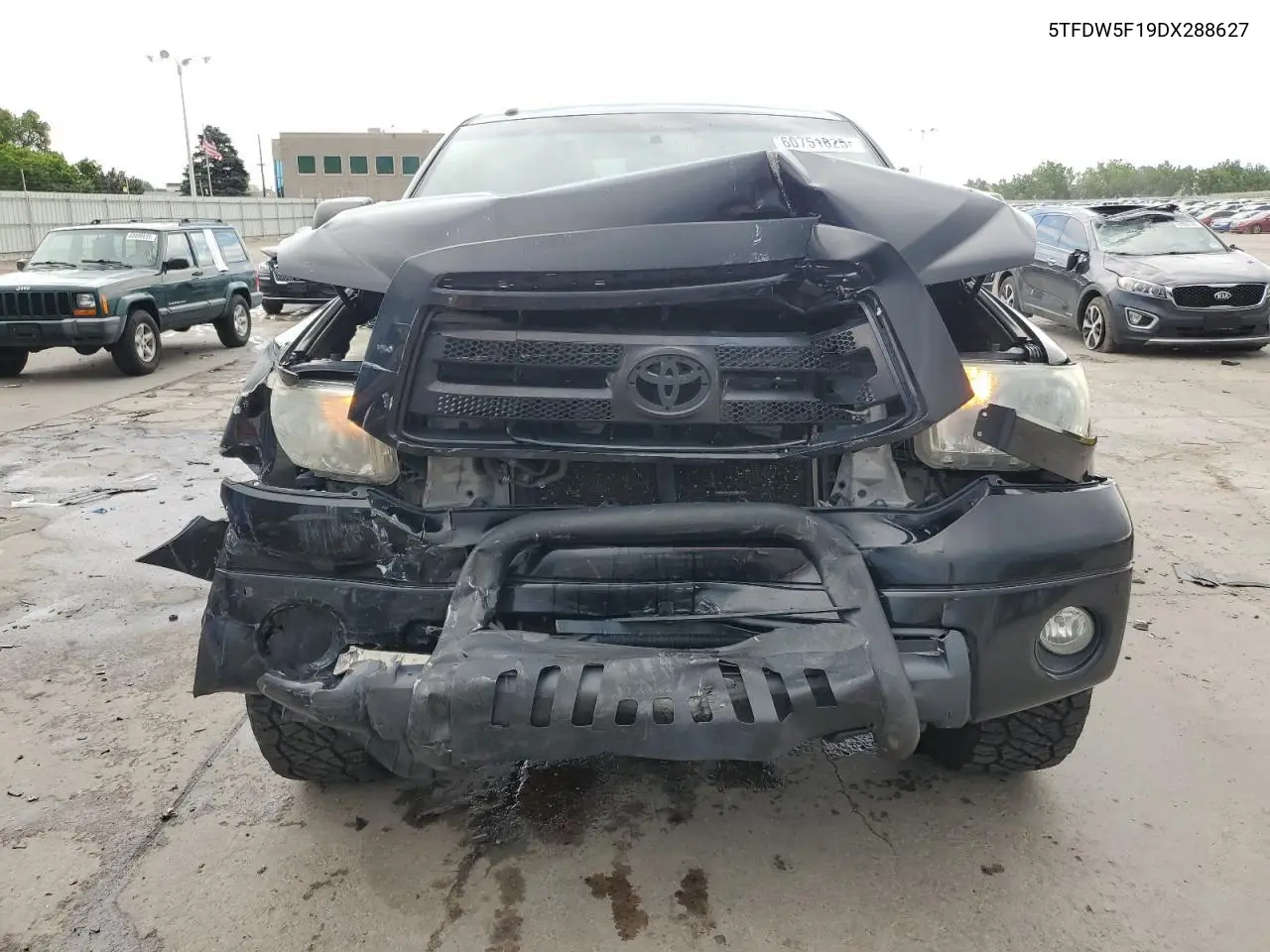 2013 Toyota Tundra Crewmax Sr5 VIN: 5TFDW5F19DX288627 Lot: 60751825