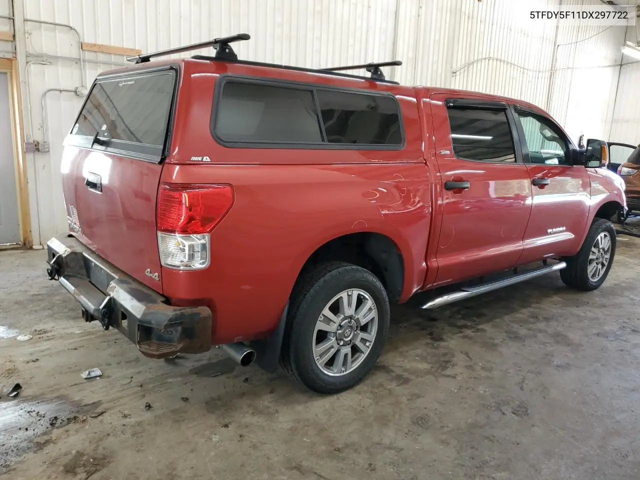 2013 Toyota Tundra Crewmax Sr5 VIN: 5TFDY5F11DX297722 Lot: 62600405