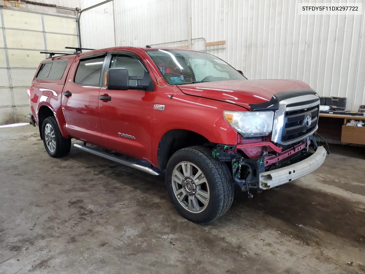 2013 Toyota Tundra Crewmax Sr5 VIN: 5TFDY5F11DX297722 Lot: 62600405