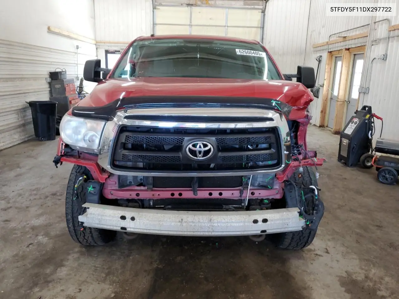 2013 Toyota Tundra Crewmax Sr5 VIN: 5TFDY5F11DX297722 Lot: 62600405