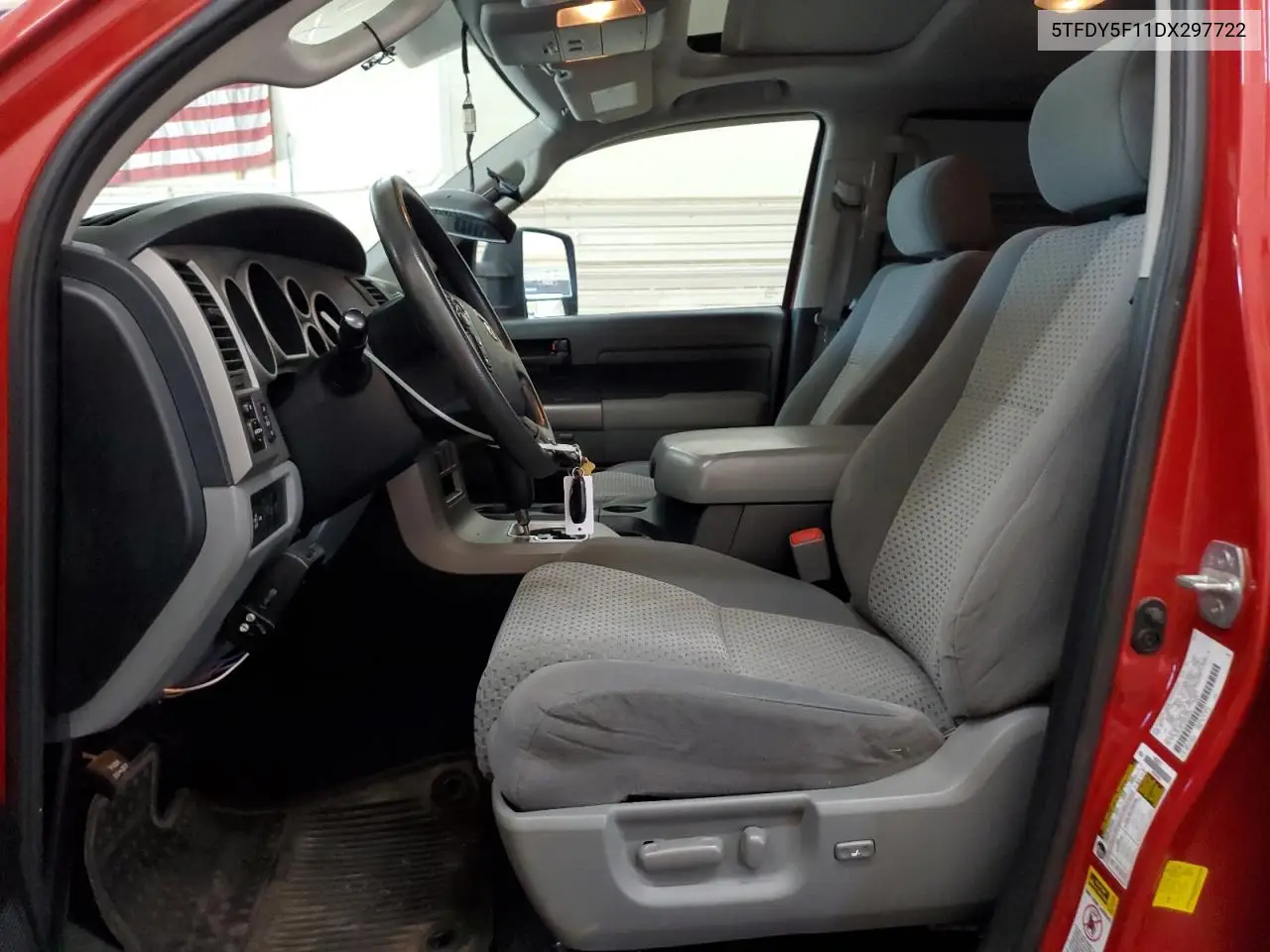 2013 Toyota Tundra Crewmax Sr5 VIN: 5TFDY5F11DX297722 Lot: 62600405